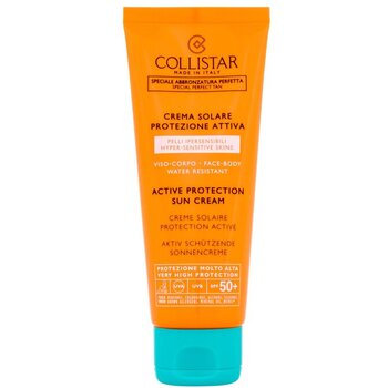 Active Protection Sun Cream SPF 50 ( citlivá pleť ) - Voděodolné mléko na opalování